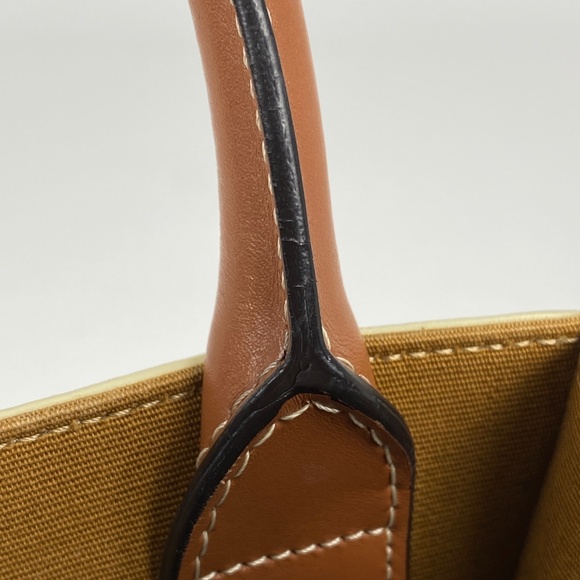 Celine Mini Vertical Cabas Triomphe 2-Way Shoulder/Handbag in Coated Canvas, ... - Picture 6 of 9